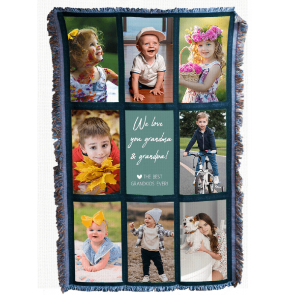 Nine Panel Throw Blanket - Image 2