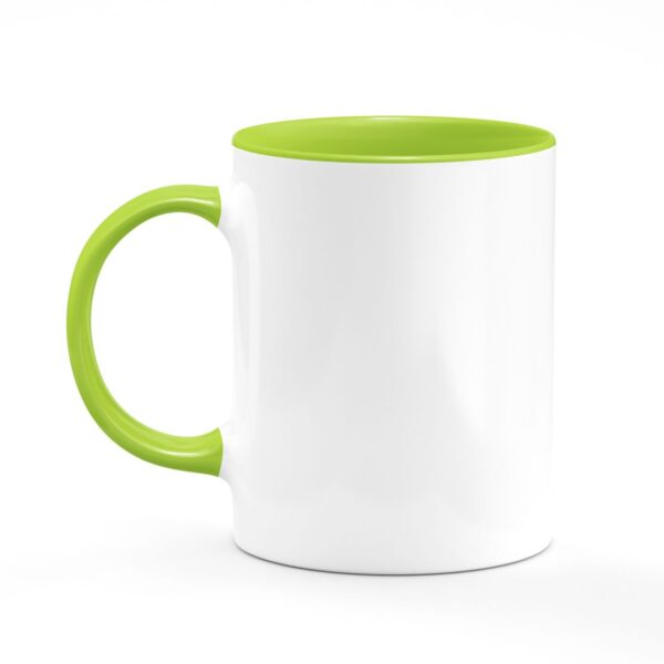 Inner Color Mug w/ Colored Handle 11oz/15oz - Image 5