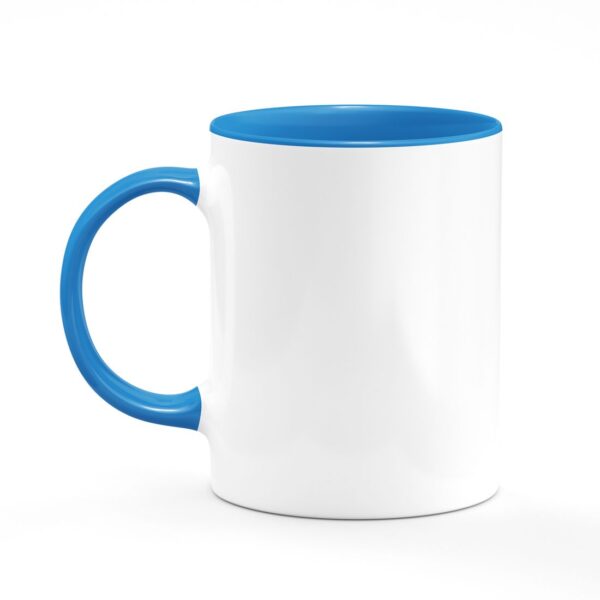 Inner Color Mug w/ Colored Handle 11oz/15oz - Image 3