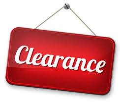 CLEARANCE